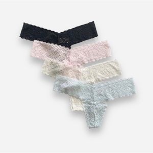 🌸New🌸 4pk thong panty lot lace unbranded